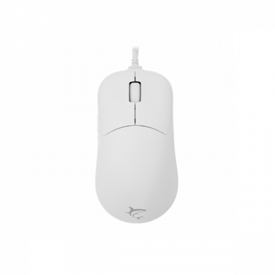 WHITE SHARK GRAPHENE-W, GM-5014W gamer egér,6D, fehér, 6200 dpi, RGB