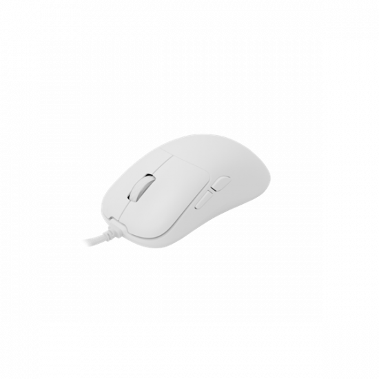 WHITE SHARK GRAPHENE-W, GM-5014W gamer egér,6D, fehér, 6200 dpi, RGB