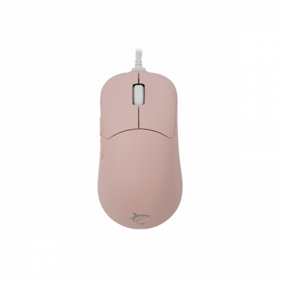 WHITE SHARK GRAPHENE-P, GM-5014P gamer egér,6D, pink, 6200 dpi, RGB