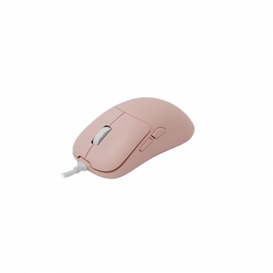 WHITE SHARK GRAPHENE-P, GM-5014P gamer egér,6D, pink, 6200 dpi, RGB