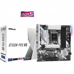 ASROCK Alaplap S1700 B760M PRO RS INTEL B760, mATX