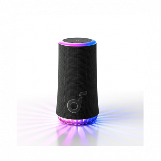 ANKER Bluetooth Hangszóró, Soundcore Glow, 30W, vízálló, fekete -  A3166G11