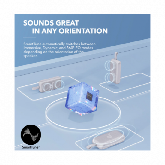 ANKER Bluetooth Hangszóró, Soundcore Motion 300, 30W, vízálló, frost blue -  A3135031