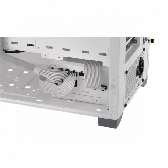 CORSAIR Tápegység Moduláris, RM750x Shift White, 750W, 14cm, 80+ Gold