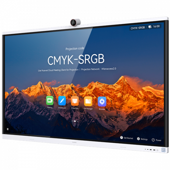 Huawei eKit IdeaHub S2 Interaktív kijelző, 86", 4K+CAM, HDMI, USB Type-A/C, Wi-Fi 6, RJ45 - IHS2-86SA