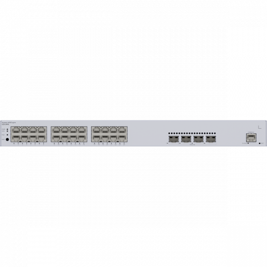 Huawei eKit Switch 24x1000Mbps (400W POE+) + 4x10GE SFP+ + 1konzol port, Layer2 managed, Rackes - S220-24P4X