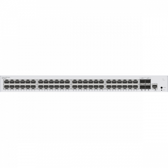 Huawei eKit Switch 48x1000Mbps (380W POE+) + 4x1GE SFP + 1konzol port, Layer2 managed, Rackes - S220-48P4S