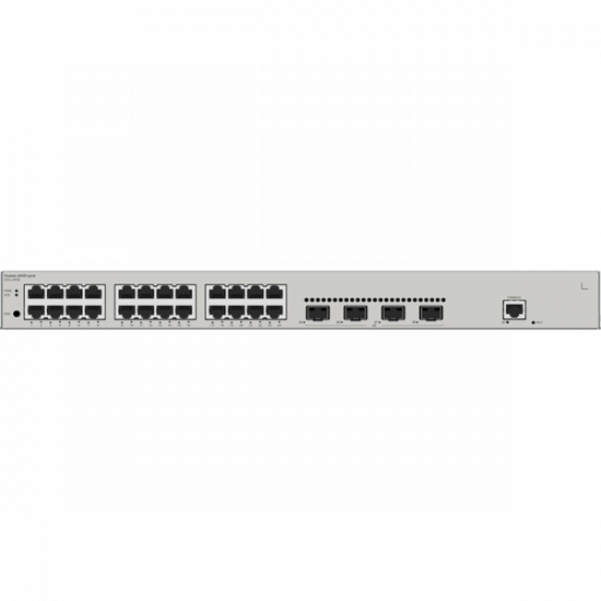 Huawei eKit Switch 24x1000Mbps + 4x1GE (SFP) + 1konzol port, iStack, Layer2+ managed, Rackes - S310-24T4S