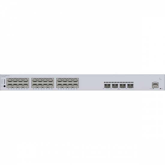 Huawei eKit Switch 24x1000Mbps (400W POE+) + 4x10GE (SFP+) + 1konzol port, iStack, Layer2+ managed, Rackes - S310-24P4X