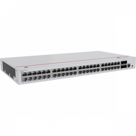 Huawei eKit Switch 48x1000Mbps + 4x10GE (SFP+) + 1konzol port, iStack, Layer2+ managed Rackes - S310-48T4X