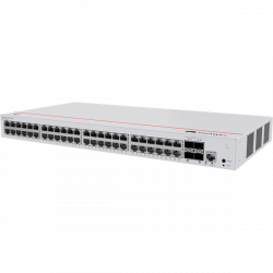 Huawei eKit Switch 48x1000Mbps + 4x10GE (SFP+) + 1konzol port, iStack, Layer2+ managed Rackes - S310-48T4X