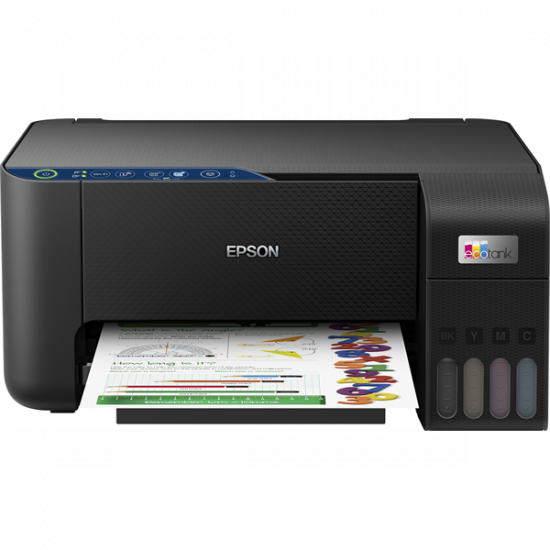 EPSON Tintasugaras nyomtató - EcoTank L3271 (A4, MFP, színes, 5760x1440 DPI, 33 lap/perc, USB/Wifi)