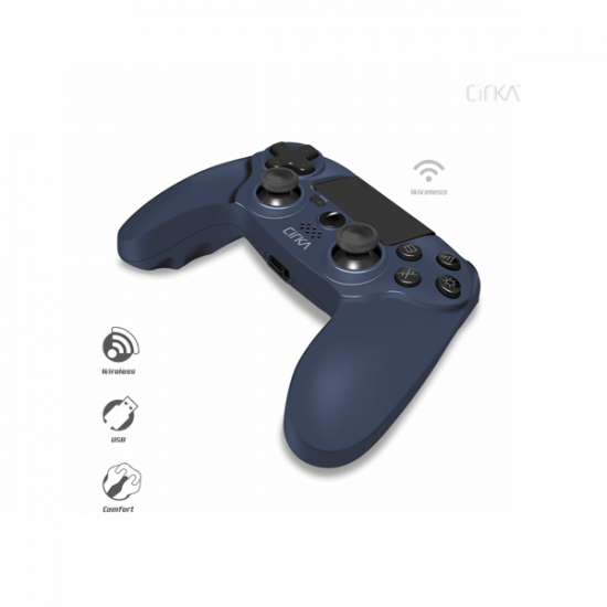 CIRKA NUFORCE PS4/PC/Mac Kiegészítő Vezeték nélküli kontroller, Alkonykék
