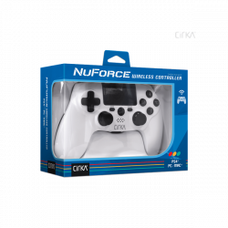 CIRKA NUFORCE PS4/PC/Mac Kiegészítő Vezeték nélküli kontroller, Fehér
