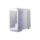 MSI Ház Micro ATX PANO M100R PZ WHITE, 4xARGB ventilátor, Tápegység nélkül, üvegfalú, fehér