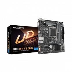 GIGABYTE Alaplap S1700 H610M H V3 DDR4 INTEL H610, mATX