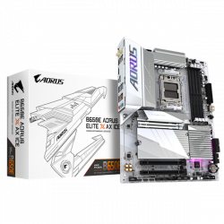 GIGABYTE Alaplap AM5 B650E AORUS ELITE X AX ICE AMD B650, ATX