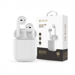DEVIA ST399114 TWS BLUETOOTH SZTEREÓ FÜLHALLGATÓ V5.3 AIRBUDS -FEHÉR