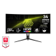 MSI Monitor GAMING MAG 342CQR E2 Ívelt 34" UWQHD, 3440x1440, 180Hz VA 21:9, 3000:1 CR, 300cd/m2, 1 ms, HDMI, DP, Black