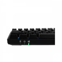 WHITE SHARK W029932 Premium KAIKEN-B/R-US vezeték nélküli mech. gamer billentyűzet, 63 piros kapcs. fekete (angol)