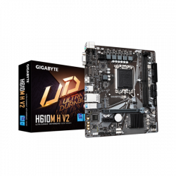 GIGABYTE Alaplap S1700 H610M H V2 INTEL H610, mATX