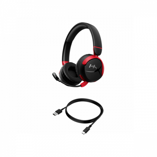 HP HYPERX vezeték nélküli gaming fejhallgató Cloud Mini - fekete