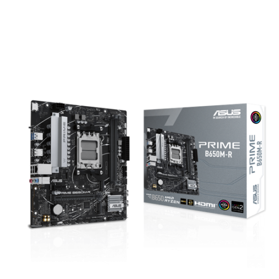 ASUS Alaplap AM5 PRIME B650M-R AMD B650, mATX