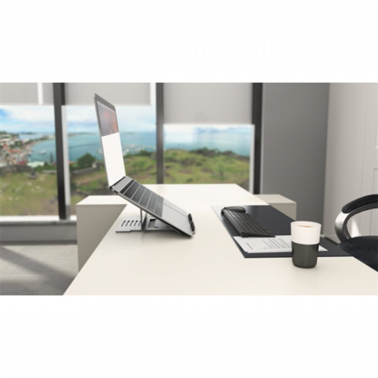KENSINGTON Notebook állvány-alumínium (Easy Riser™ Aluminum Laptop Riser), szürke