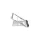 KENSINGTON Notebook állvány-alumínium (Easy Riser™ Aluminum Laptop Riser), szürke