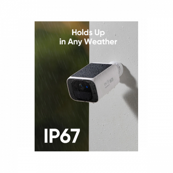 ANKER EUFY Kamera, SoloCam S220 + HomeBase 3, 2K, Beépített Napelem, AI arcfelismerés, WiFi-s, kültéri - E8134328