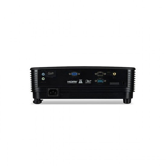 ACER DLP 3D Projektor X1123HP, SVGA, 4000Lm, 4:3, 20000/1, HDMI, fekete