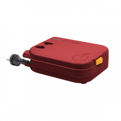 ROLEE M automata hosszabbító, 2db földeletlen aljzat + 2db USB aljzat, 4m, Oxidvörös