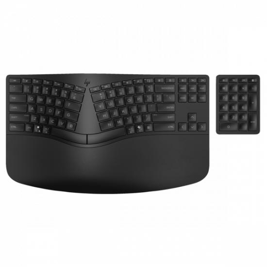 HP vezeték nélküli ergonomikus billentyűzet 965 - fekete