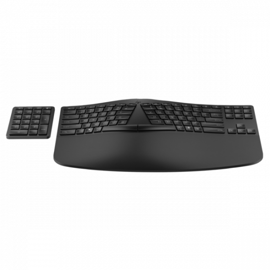 HP vezeték nélküli ergonomikus billentyűzet 965 - fekete