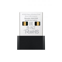 MERCUSYS Wireless Adapter USB Dual Band AC650, MA20N