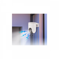 EZVIZ H8C PoE kültéri kamera, 2K, 3MP, Ethernet kábel, színes éjszakai, 360°, 2 irányú beszéd, sziréna, 512 GB-ig