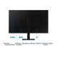 SAMSUNG B2B 32" VA monitor, 3840x2160, 16:9, 350cd/m, 5ms, HDMI/DP/3xUSB