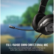 CORSAIR Vezetékes Headset, HS35 v2 Gaming, Multiplatform, carbon