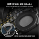 CORSAIR Vezetékes Headset, HS65 SURROUND Gaming, Dolby audio, carbon
