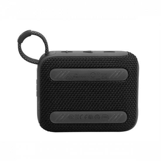 JBL Go 4 (hordozható, vízálló, blutetooth hangszóró), Fekete