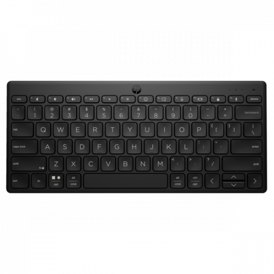 HP vezeték nélküli billentyűzet, kompakt, több eszközös 355 - fekete