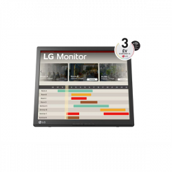 LG Touch monitor 17" 17BR30T-B, 1280x1024, 5:4, 200 cd/m2, VGA/USB