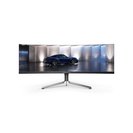 AOC Ívelt Gaming OLED 240Hz monitor 49" PD49, 5120x1440, 32:9, 1000cd/m2, 0,03ms, 2xHDMI/4xUSB/USB-C/LAN, hangszóró