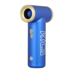 KICA JetFan2 vez. nélküli univerzális légfúvóka, USB, LED kijelző, 101000 ford./perc, 72 km / óra,  4,5 óra, kék
