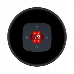 HUMANAS BB01 vákumterápiás masszázskészülék, fűtés funkció, 12 fokozat, gyulladáscsökkentő, fájdalomcsillapító, fekete