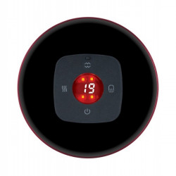 HUMANAS BB01 vákumterápiás masszázskészülék, fűtés funkció, 12 fokozat, gyulladáscsökkentő, fájdalomcsillapító, piros