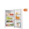 VIVAX TTL-93E hűtőszekrény, hűtő nettó 93L,  megfordítható ajtónyitás, 3 polc, 1 fiók, 40dB, cserélhető ajtónyitás