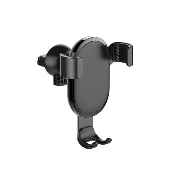 COLORWAY Autós tartó, szellőzőrácsra, fekete