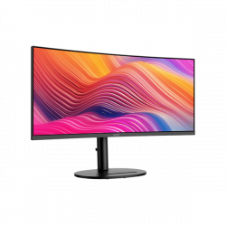 MSI Monitor Business Modern MD342CQP Ívelt 34" QHD, 3440x1440, 100Hz VA 21:9, 3000:1 CR, 300cd/m2, 4 ms, HDMI, DP, Black