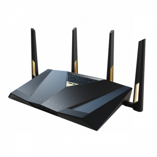 ASUS Wireless Router Dual Band BE7200 2xWAN/LAN(1x10Gbps/1x2.5Gbps) + 7xLAN(3x2.5Gbps/4x1Gbps) + SFP+ + 1xUSB, RT-BE88U